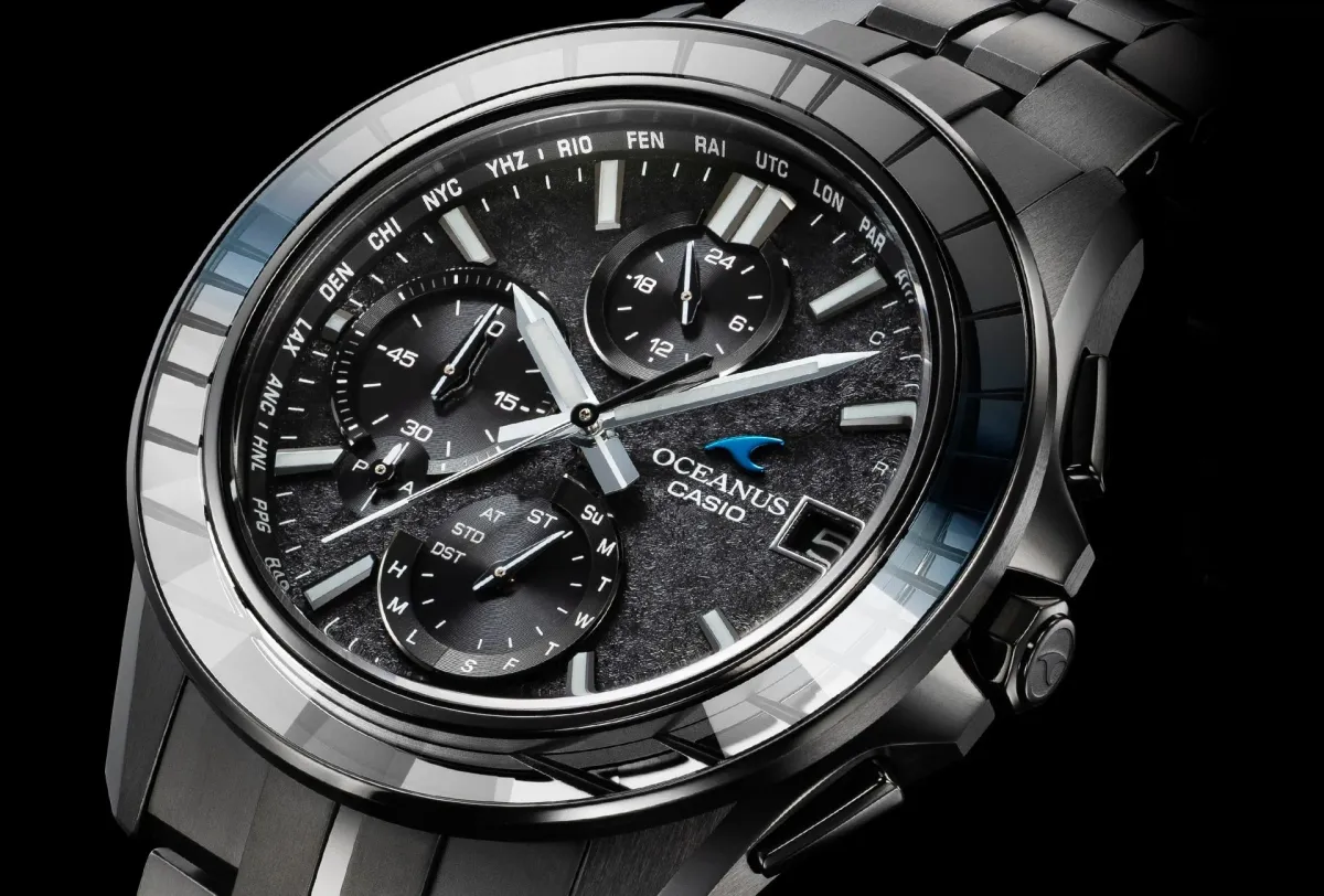 Casio Oceanus “Calm Night” Edition Brings Moonlit Craftsmanship to the Wrist