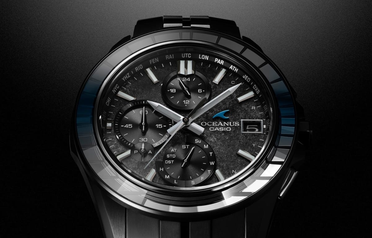 Casio Oceanus “Calm Night” Glows Like Moonlight: A Watch You Don’t Just Wear, You Feel