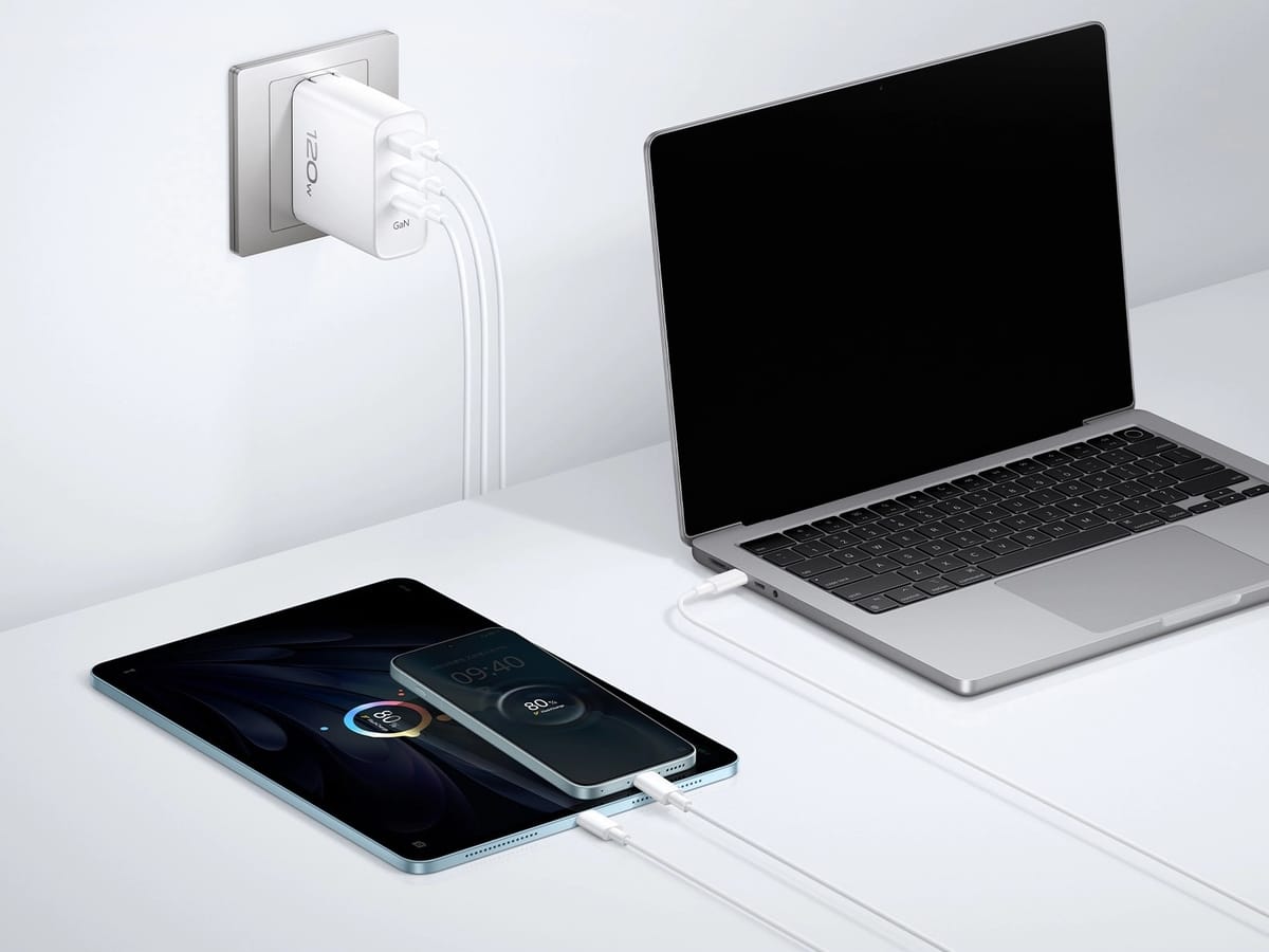 Vivo’s New 120W GaN Charger Can Power Your Phone and Laptop for Just $28