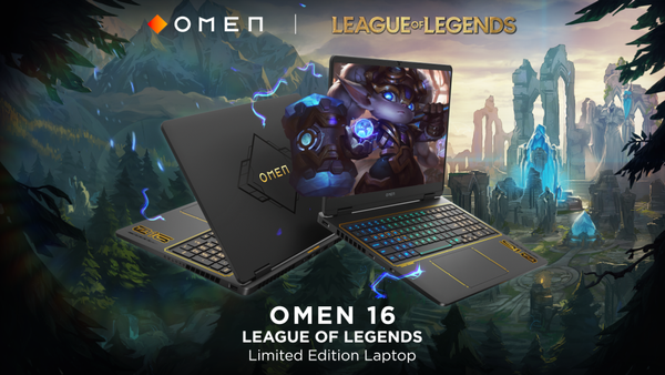 HP and Riot Games Bring League of Legends to Life With the OMEN 16 Limited Edition