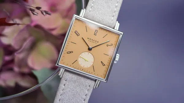 Nomos Tetra Origins Series Captures Nature in Square Design and Earthy Color Palette